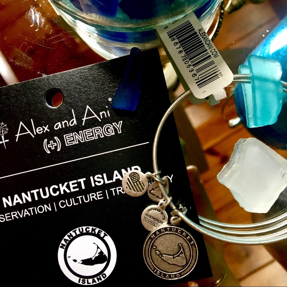 Alex and Ani Nantucket Island expandable bangle